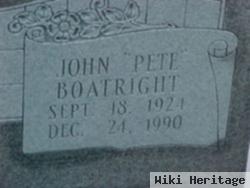 John Paul "pete" Boatright