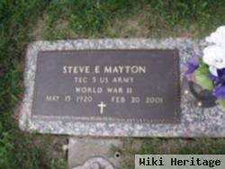 Steve E Mayton