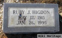 Ruby J Higdon
