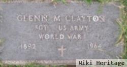 Sgt Glenn M Clayton