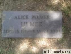 Alice Quinney Palmer Ulmer