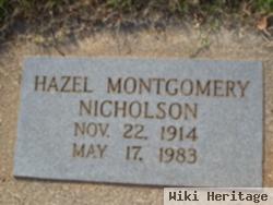 Hazel Montgomery Nicholson