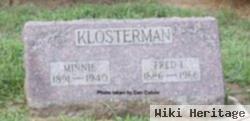 Fred L Klosterman