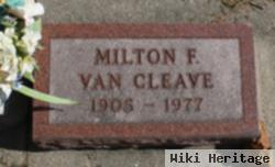 Milton F Van Cleave