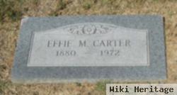 Effie M Carter