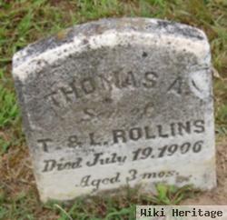 Thomas A Rollins