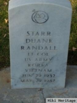 Starr Duane Randall