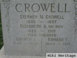 Elizabeth A Crowell