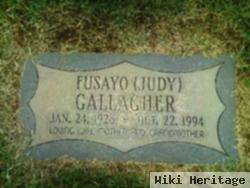 Fusayo "judy" Gallagher