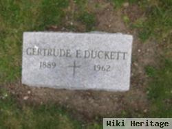 Gertrude F. Duckett