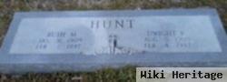 Ruth Minnie Eberly Hunt