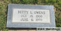 Betty L Owens