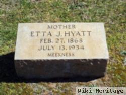 Etta Jane Thomas Hyatt