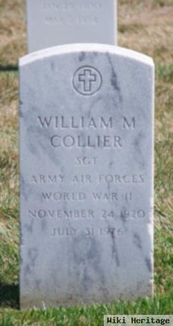 William M Collier