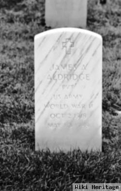 Pvt James A. Aldridge