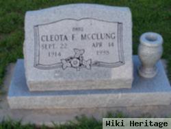 Cleota F Mcclung