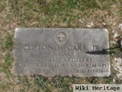 Clifton M Carr, Jr