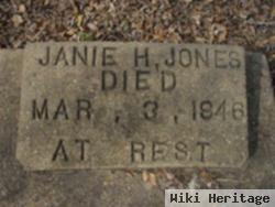 Janie H Jones