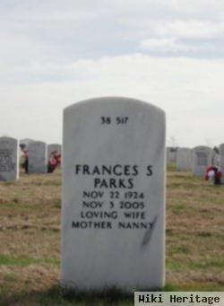 Frances S Parks