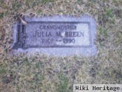 Julia M Breen