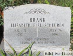 Elizabeth Else Scheuren Brank