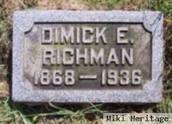 Dimmick E Richman