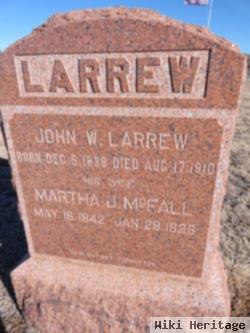 Martha J. Mcfall Larrew