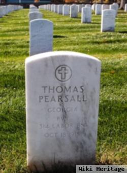 Pvt Thomas Pearsall