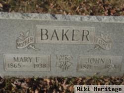 Mary E Baker