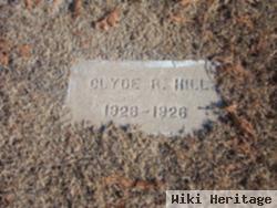 Clyde R Hill