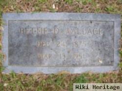 Betty A Dillard Wallace