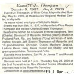 Everett Junior Thompson