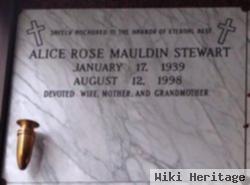 Alice Rose Mauldin Stewart