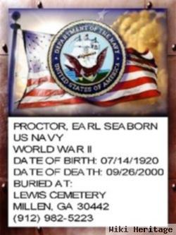 Earl Seaborn "seab" Proctor