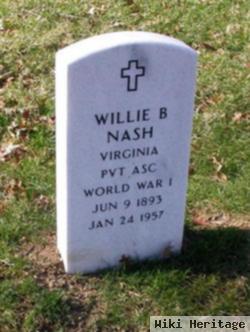 Willie B Nash