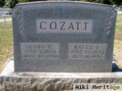 Mattie E Walker Cozatt