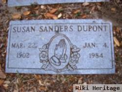 Susan Emma "susie" Sanders Dupont