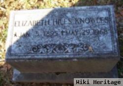 Elizabeth Hiles Knowles