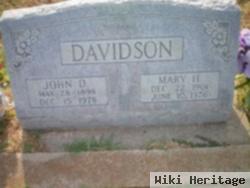 Mary P. Henderson Davidson