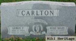 Leroy Franklin "lee" Carlton