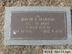 David E Martin