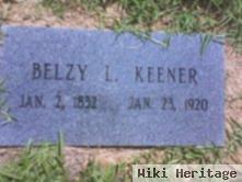 Elizabeth Louise "belzy" Keener