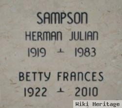 Betty Frances Sampson