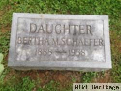 Bertha May Galloway Schaefer