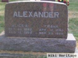 Alice A. Gooding Alexander