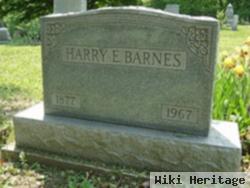 Harry E Barnes