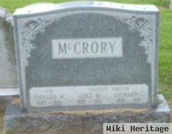 Leonard Croninger Mccrory, Jr