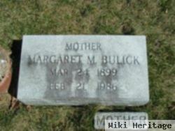 Margaret M Bulick