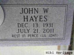 John Westley "lil John" Hayes