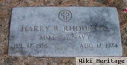 Harry Raymond Rhodes, Sr